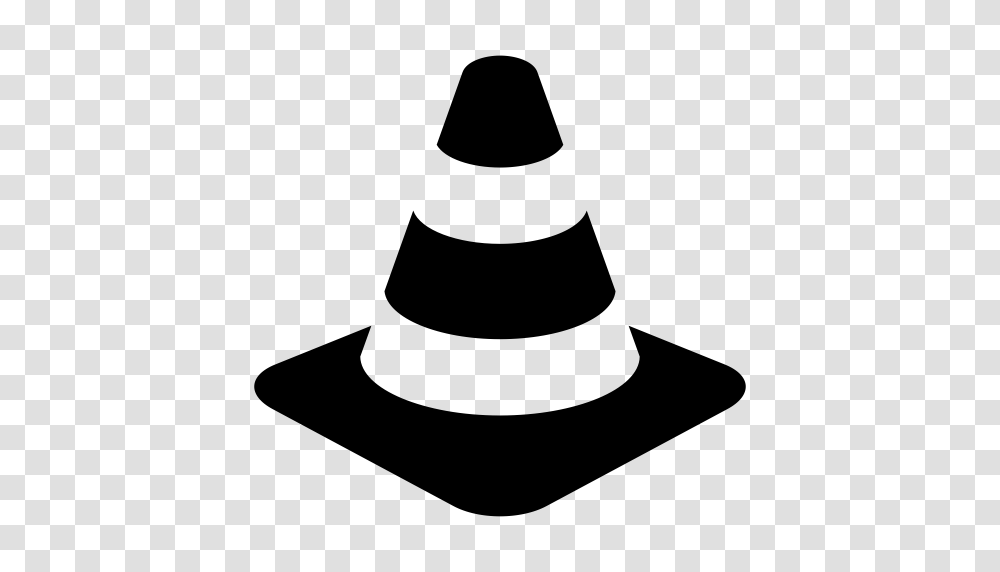 Traffic Cone Cone Post Icon With And Vector Format For Free, Gray, World Of Warcraft Transparent Png