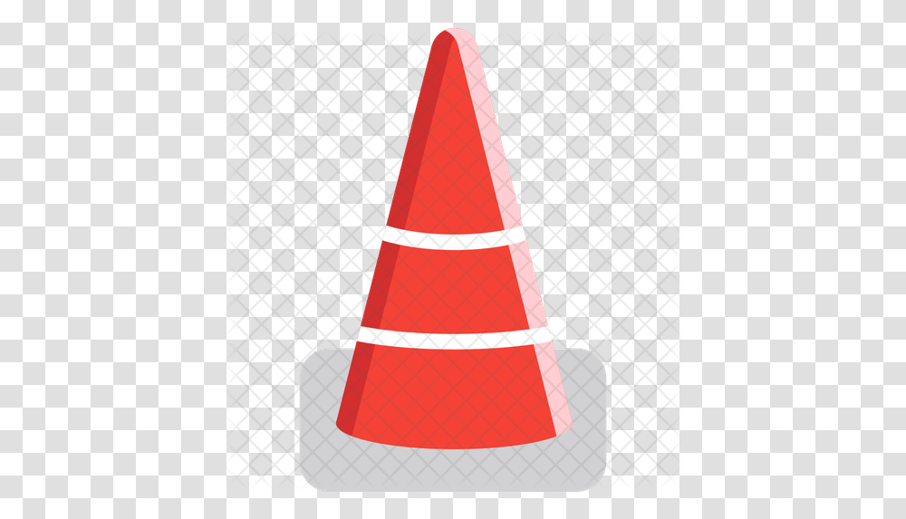 Traffic Cone Icon Illustration, Flag, Symbol, Fence, Barricade Transparent Png