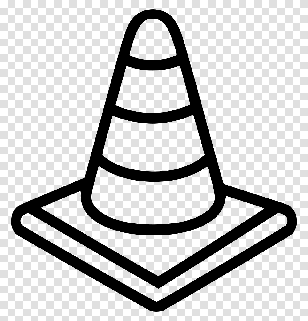 Traffic Cone Traffic Cone To Color, Apparel, Hat, Lawn Mower Transparent Png