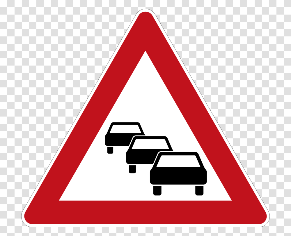 Traffic Congestion Controlled Access Highway Transport Road, Sign, Road Sign, Triangle Transparent Png