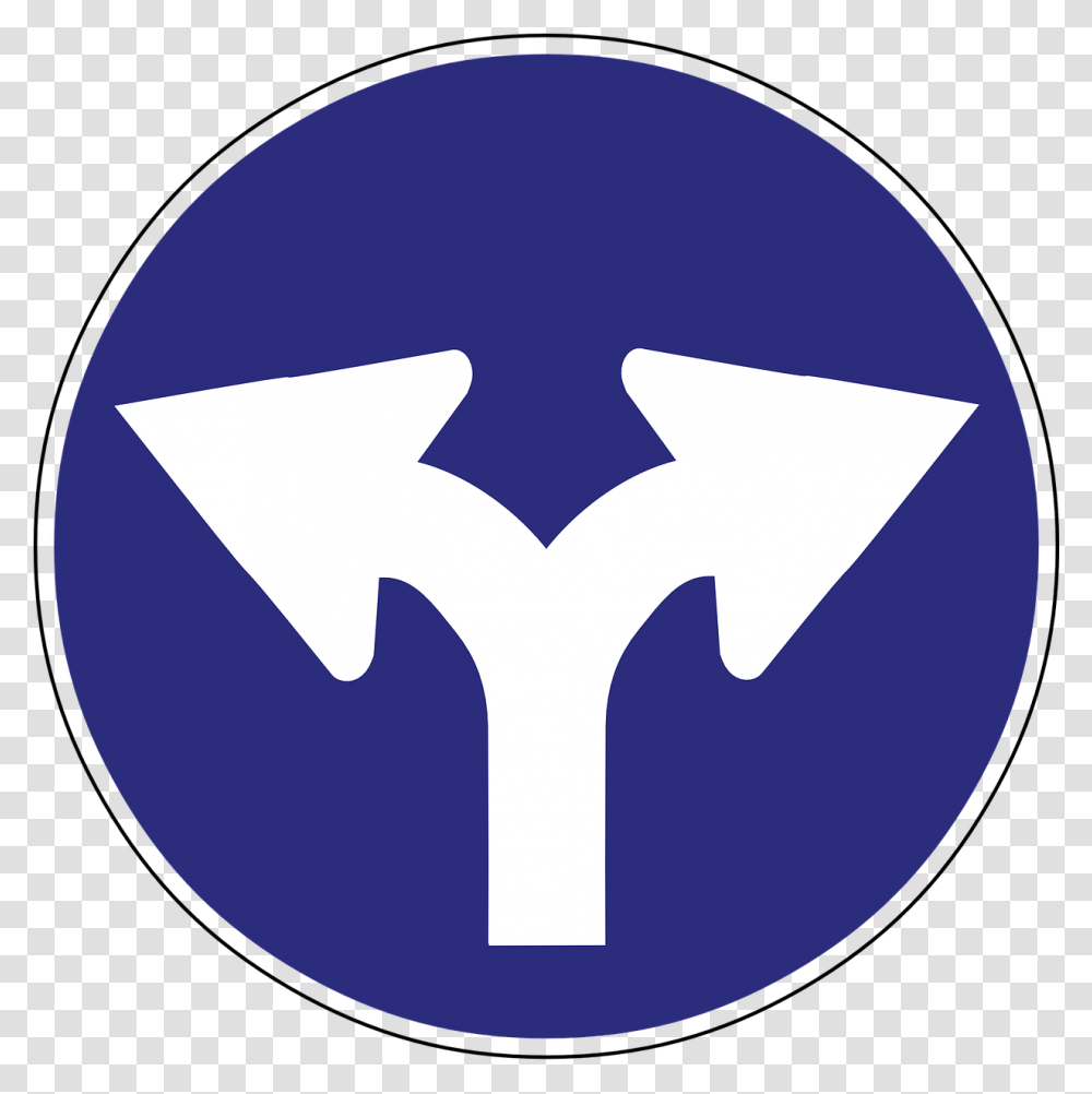 Traffic Direction Arrow, Recycling Symbol, Hand, Star Symbol Transparent Png