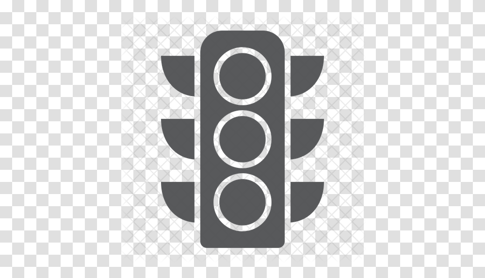 Traffic Light Icon Of Glyph Style Stoplight Icon Transparent Png