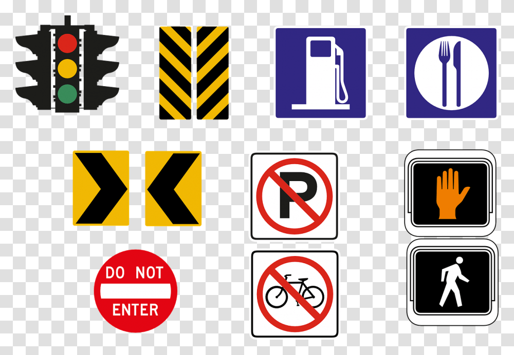 Traffic Light Icon, Sign, Road Sign Transparent Png