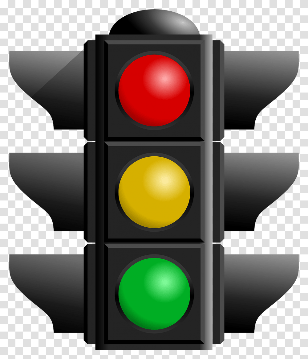 Traffic Light Red Black Green Yellow Traffic Red Traffic Light, Mailbox, Letterbox Transparent Png