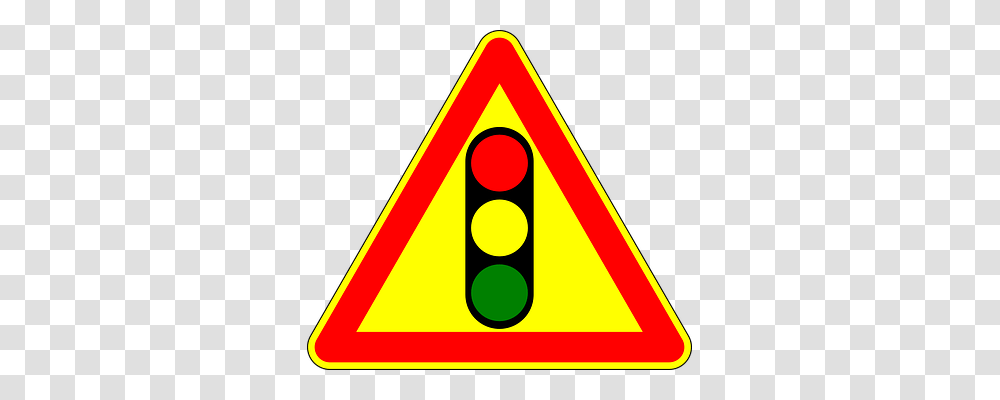 Traffic Lights Transport, Triangle, Sign Transparent Png