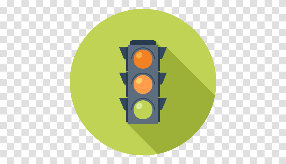 Traffic Lights Free Icon Of Seo And Development Icons Icono De Trafico, Symbol, Label, Text Transparent Png