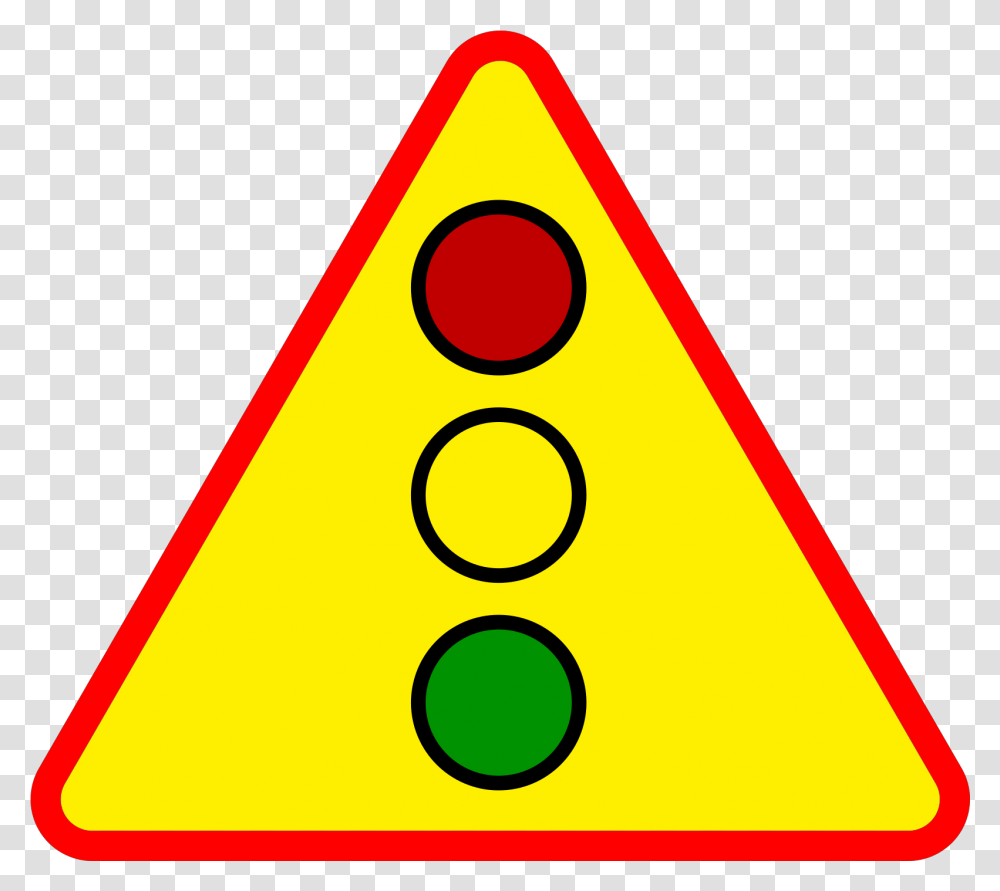 Traffic Lights Sign Traffic Sign Clip Art, Triangle, Symbol Transparent Png