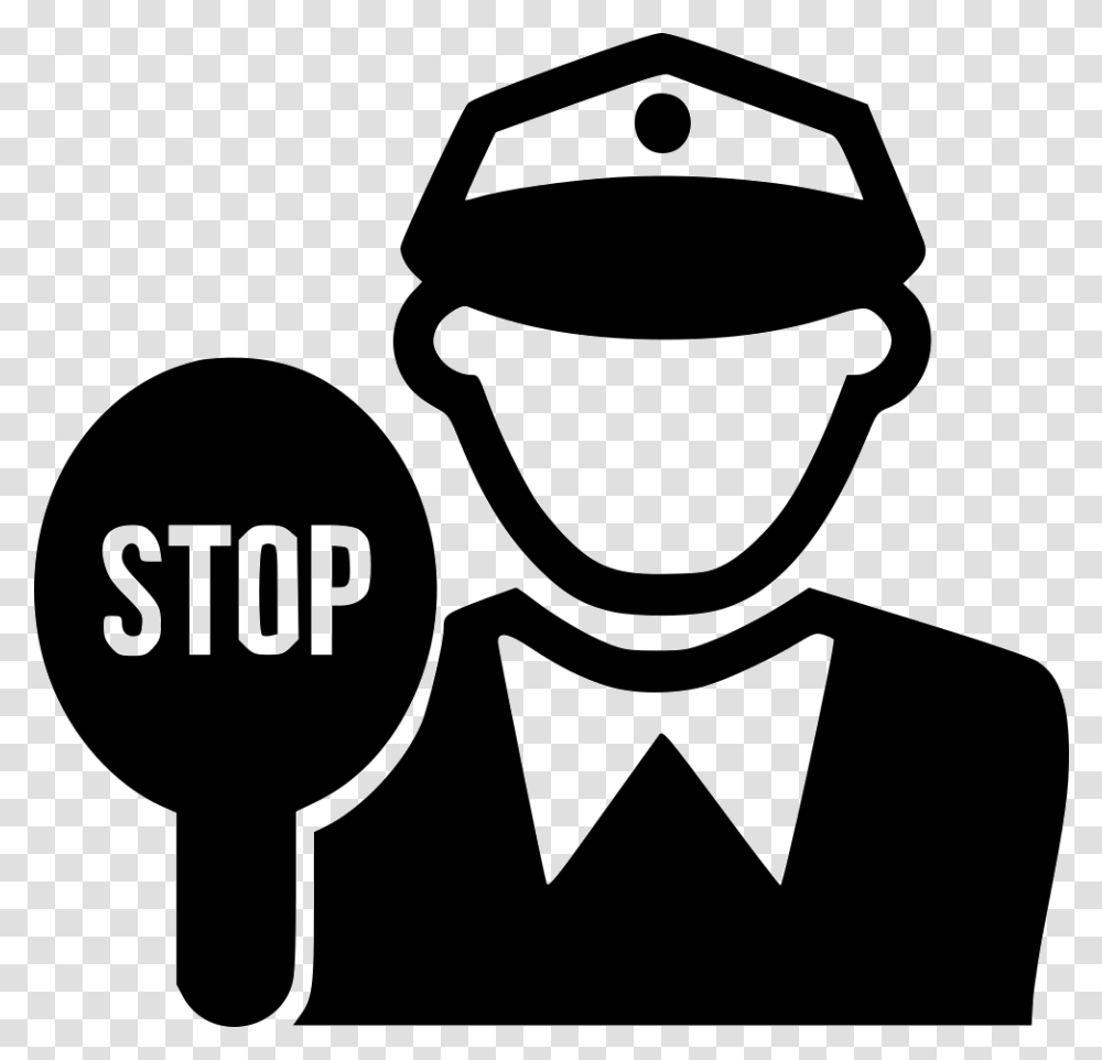 Traffic Police Police Traffic Icon, Stencil, Accessories, Accessory Transparent Png