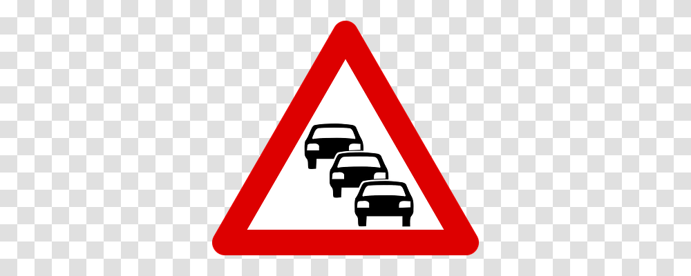 Traffic Queue Transport, Road Sign, Stopsign Transparent Png