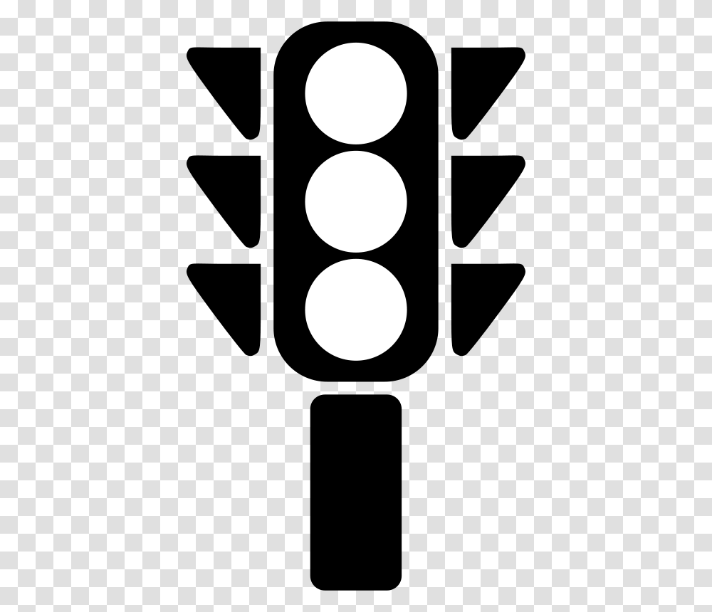 Traffic Semaphore Silhouette, Transport, Light, Traffic Light Transparent Png