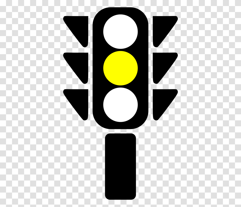 Traffic Semaphore Silhouette Yellow, Transport, Light, Traffic Light Transparent Png