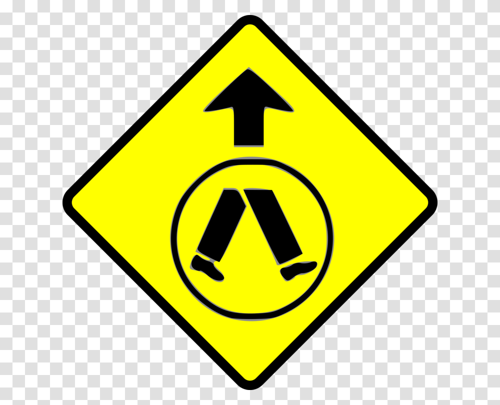 Traffic Sign Pedestrian Crossing Warning Sign Road Signs Transparent Png