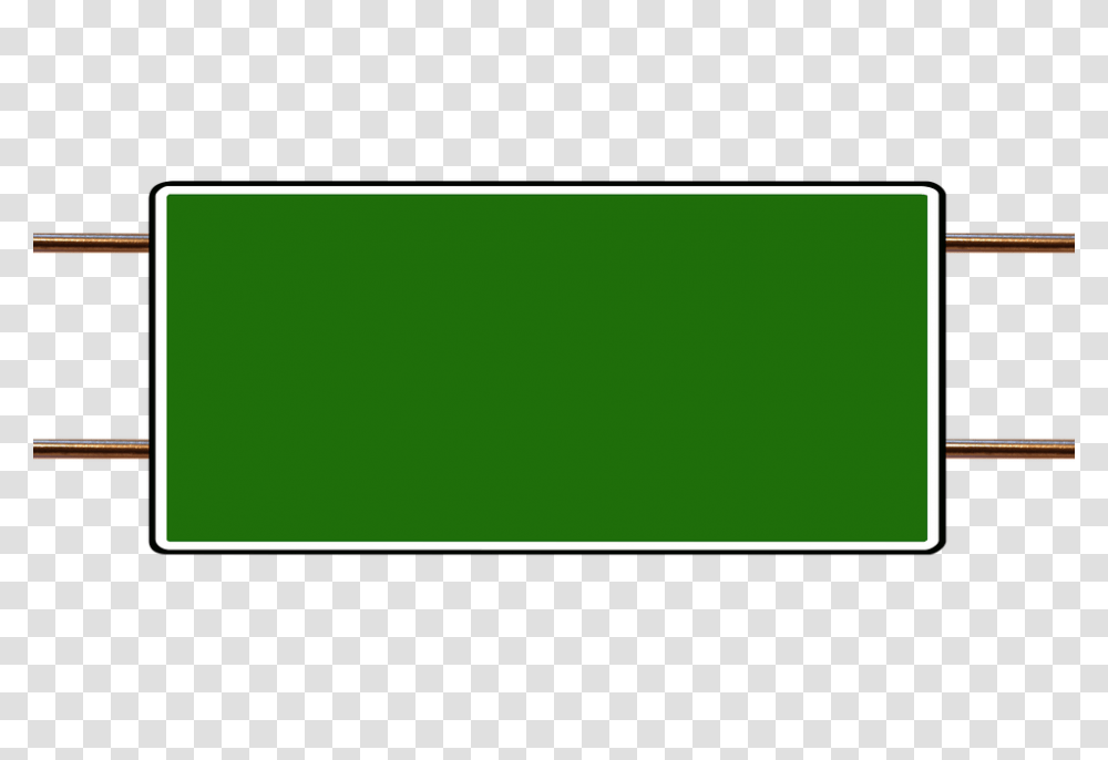 Traffic Sign Road Highway, Green, Business Card Transparent Png
