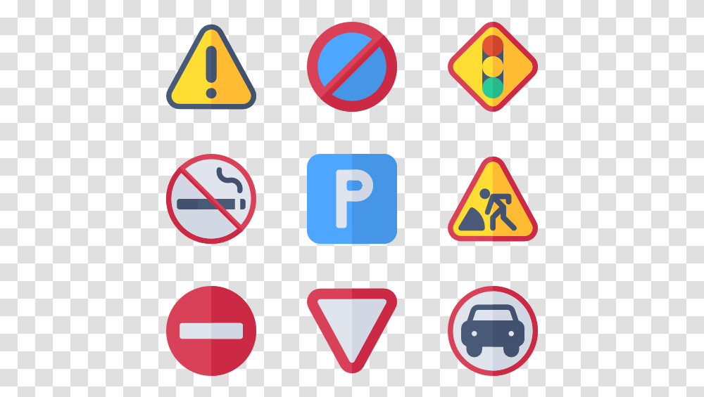 Traffic Sign, Number, Triangle Transparent Png