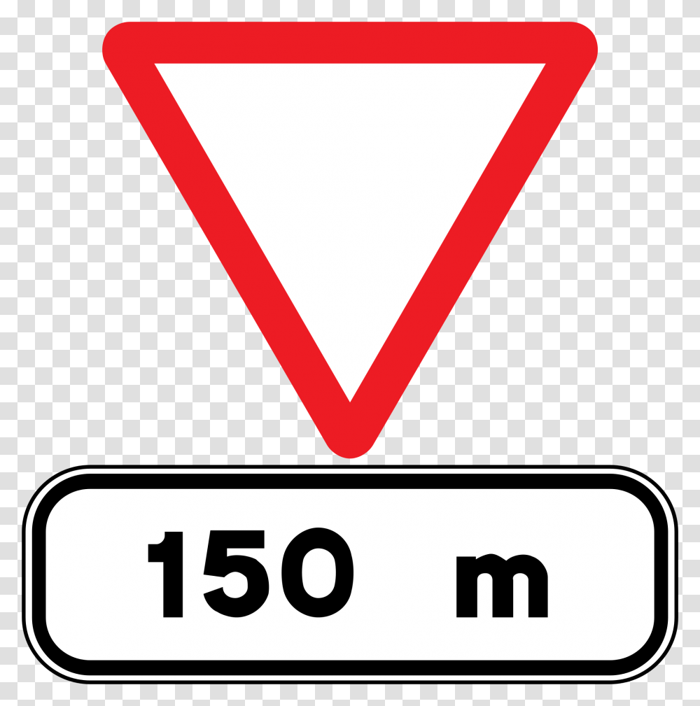 Traffic Signal Give Way Sign, Triangle, Road Sign Transparent Png