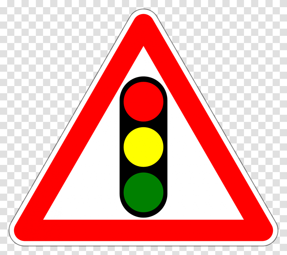 Traffic Signs Railway Crossing Clipart Download Traffic Signs For Railway Crossing, Triangle, Road Sign, Light Transparent Png