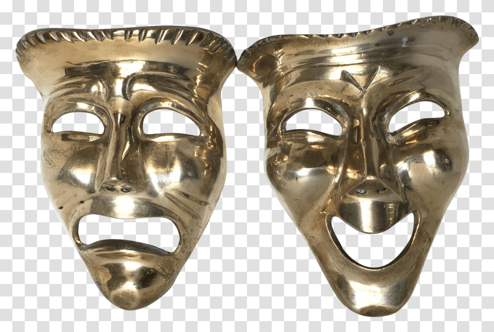 Tragedy Comedy Mask Transparent Png