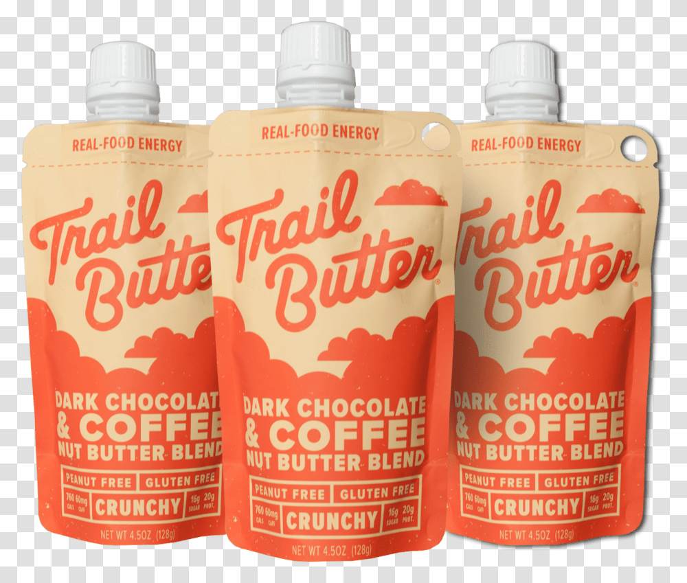Trail Butter Nut Butter Pouches, Bottle, Cosmetics, Paint Container Transparent Png