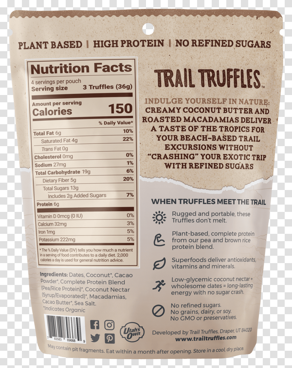 Trail Truffle Variety Pack Trail Truffles, Poster, Advertisement, Flyer Transparent Png