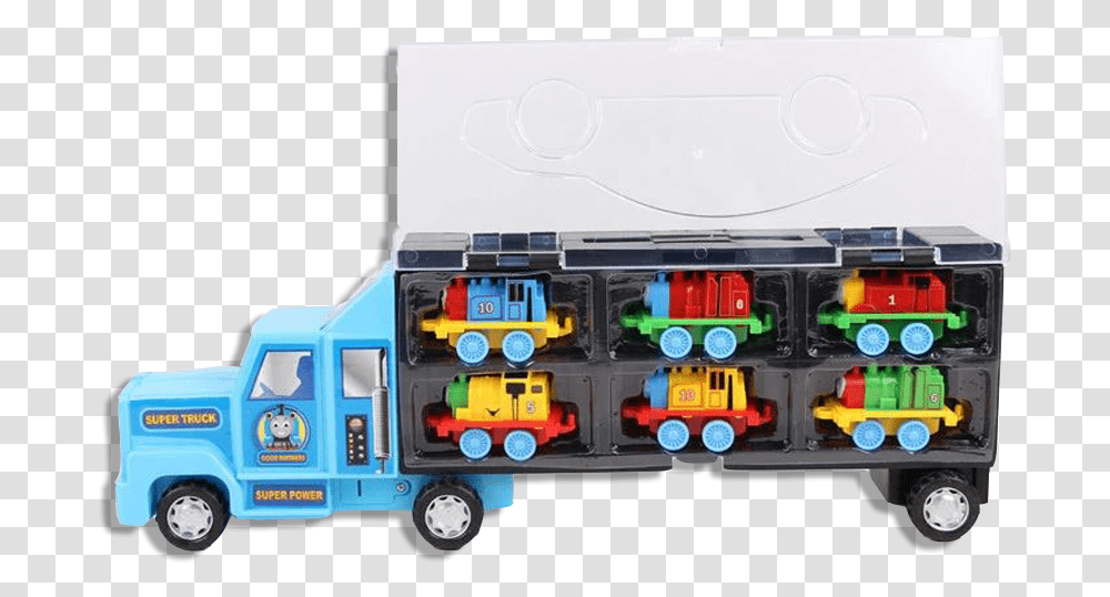 Trailer Truck, Fire Truck, Vehicle, Transportation, Toy Transparent Png