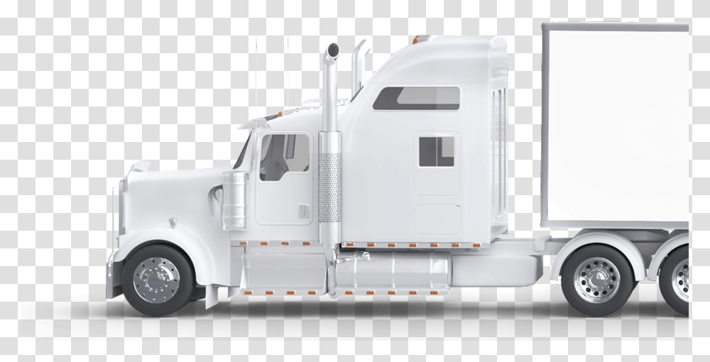 Trailer Truck, Vehicle, Transportation, Bumper Transparent Png