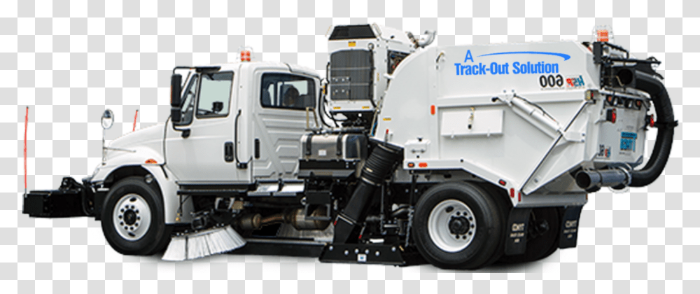 Trailer Truck, Vehicle, Transportation, Person, Machine Transparent Png