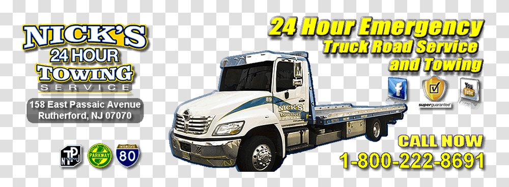 Trailer Truck, Vehicle, Transportation, Tow Truck, Van Transparent Png