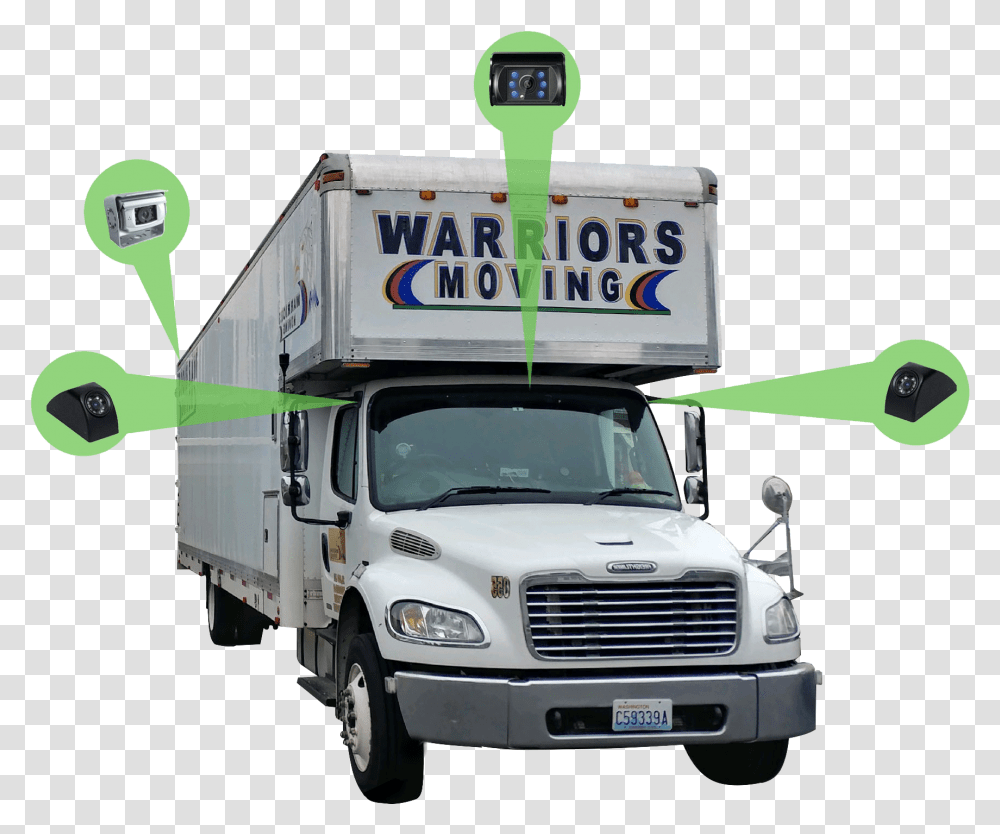 Trailer Truck, Vehicle, Transportation, Van, Moving Van Transparent Png