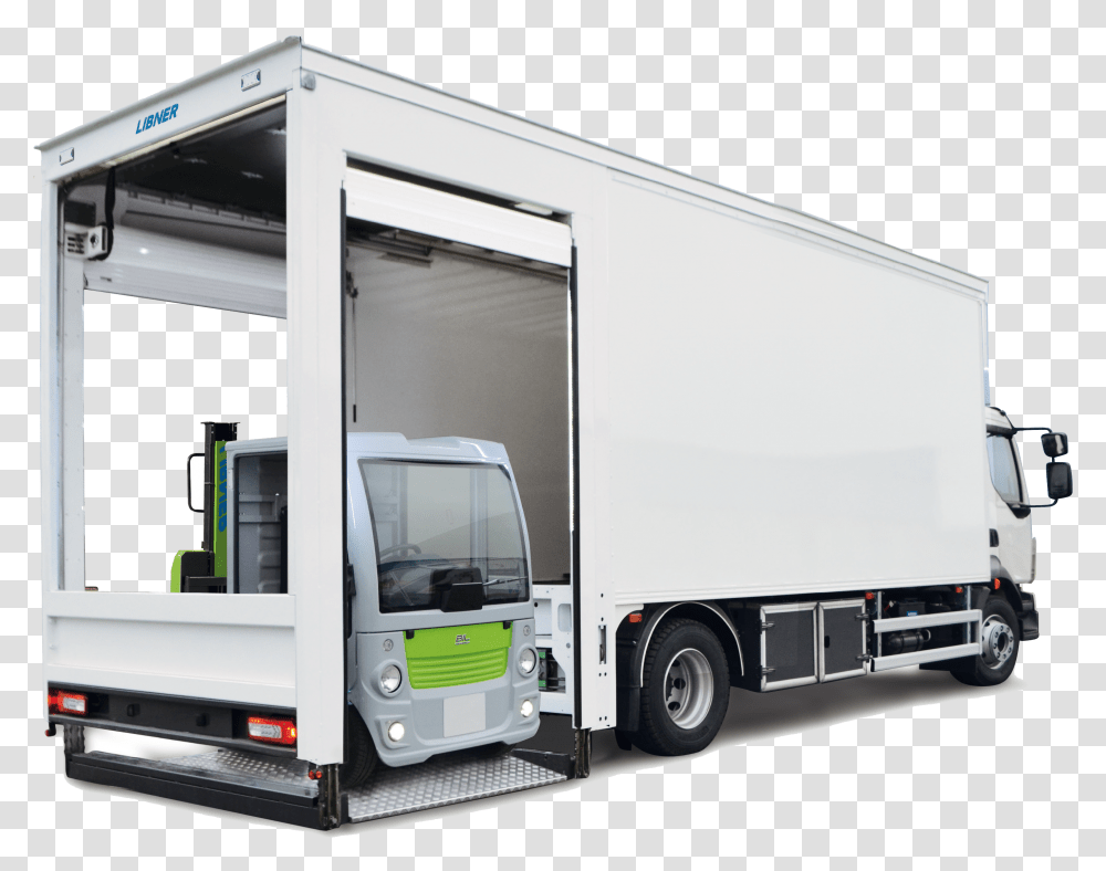 Trailer Truck, Vehicle, Transportation, Van, Moving Van Transparent Png