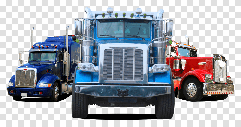 Trailer Truck, Vehicle, Transportation, Wheel, Machine Transparent Png