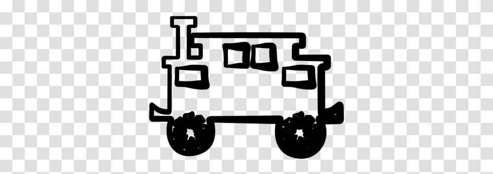 Train Caboose Clip Art Black And White, Gray, World Of Warcraft Transparent Png