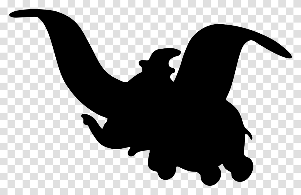Train Cars Clip Art Dumbo Silhouette, Gray, World Of Warcraft Transparent Png