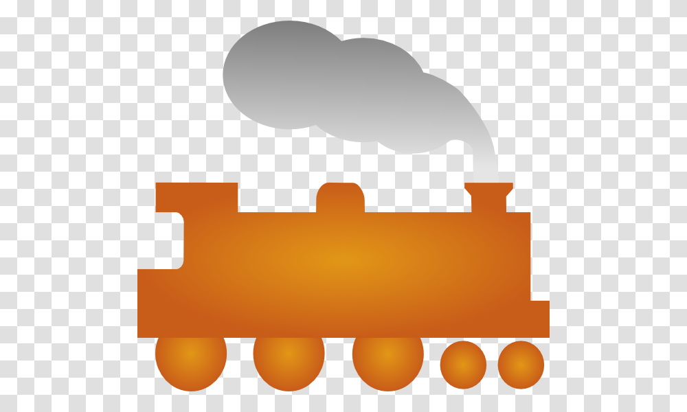 Train Clip Art At Clker Orange Train Clipart, Lamp, Weapon, Weaponry, Ammunition Transparent Png
