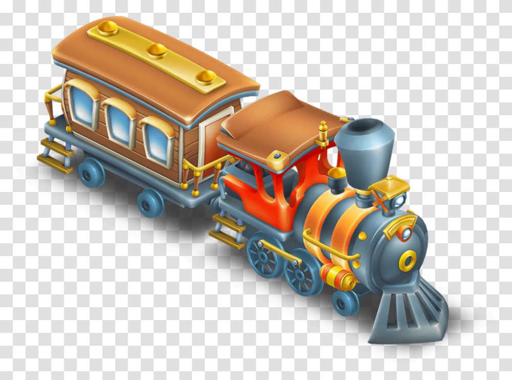 Train Clipart Background Hay Day Personal Train, Toy, Machine, Engine, Motor Transparent Png