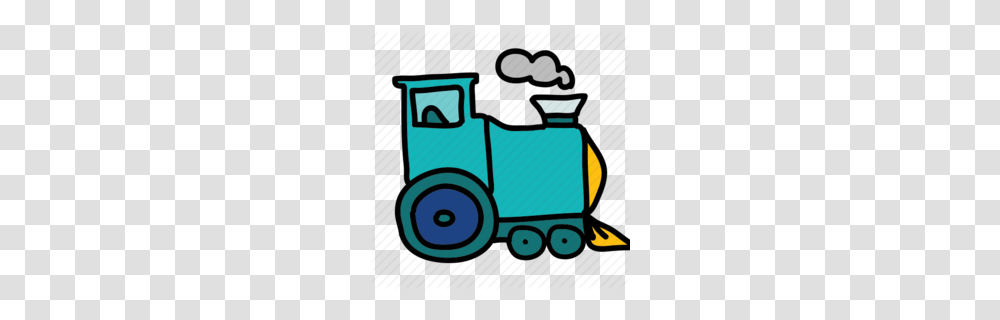 Train Clipart, Transportation, Vehicle, Tractor, Bulldozer Transparent Png