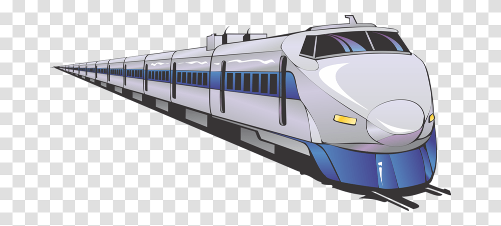 Train Clipart, Vehicle, Transportation, Bullet Train, Railway Transparent Png
