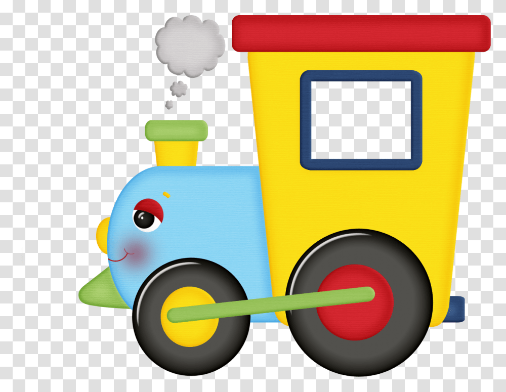 Train Clipart Yellow, Toy Transparent Png