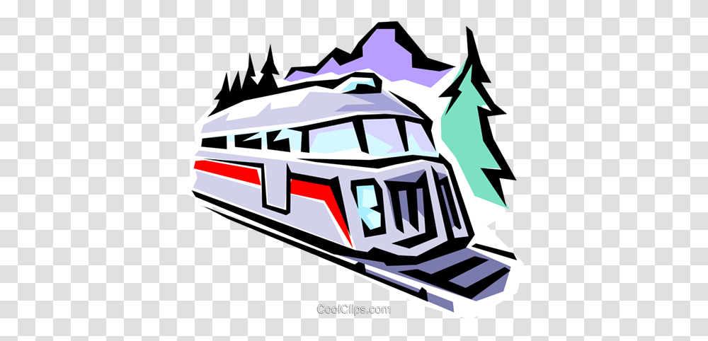 Train Engine Royalty Free Vector Clip Art Illustration, Transportation, Vehicle, Yacht, Car Transparent Png