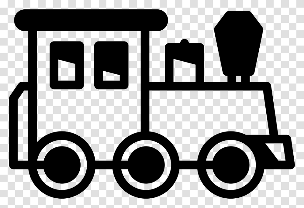 Train Facing Right Svg Icon Free Cartoon Train Going To The Right, Lawn Mower, Vehicle, Transportation, Stencil Transparent Png