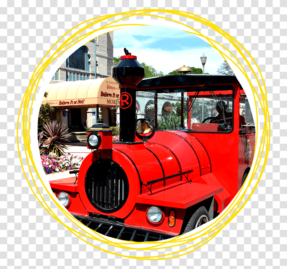 Train, Locomotive, Vehicle, Transportation, Fire Truck Transparent Png