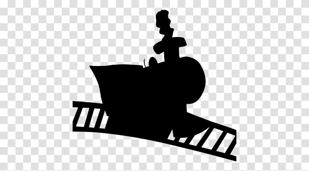 Train On Track Images Train On Tracks Clipart, Silhouette, Musician, Musical Instrument Transparent Png
