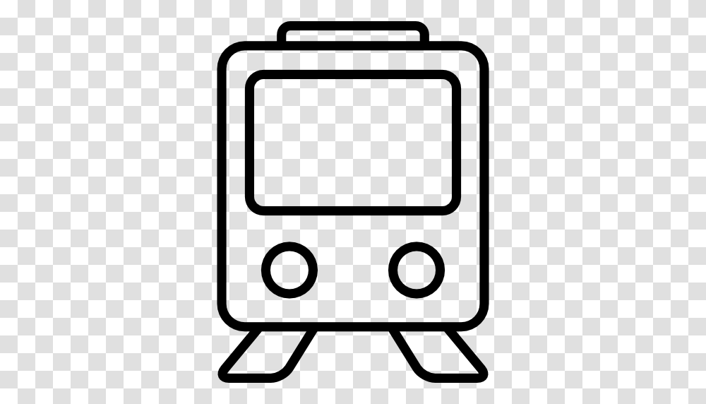 Train Outline, Electronics, Phone, Screen, Ipod Transparent Png