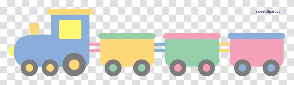 Train Pastel Clipart, Toy, Plush Transparent Png