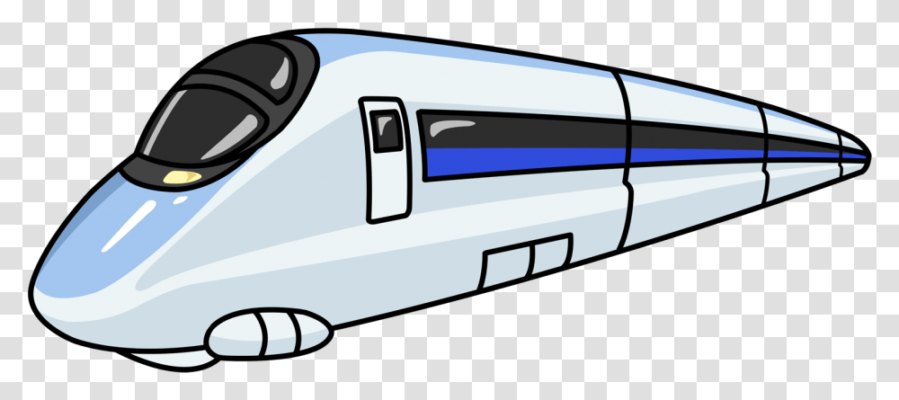 Train Rail Transport High Speed Rail Rapid Transit High Speed Rail Cartoon, Transportation, Vehicle, Projector, Limo Transparent Png