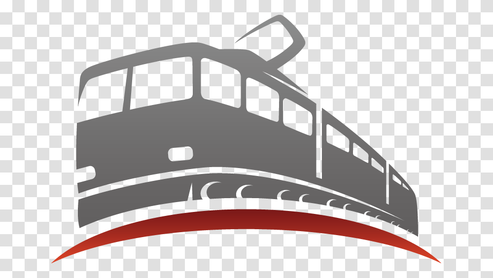 Train Rail Transport Logo Silhouette Rail Transport, Railway, Transportation, Train Track, Monorail Transparent Png