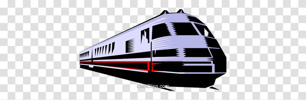 Train Royalty Free Vector Clip Art Illustration, Vehicle, Transportation, Scoreboard, Van Transparent Png