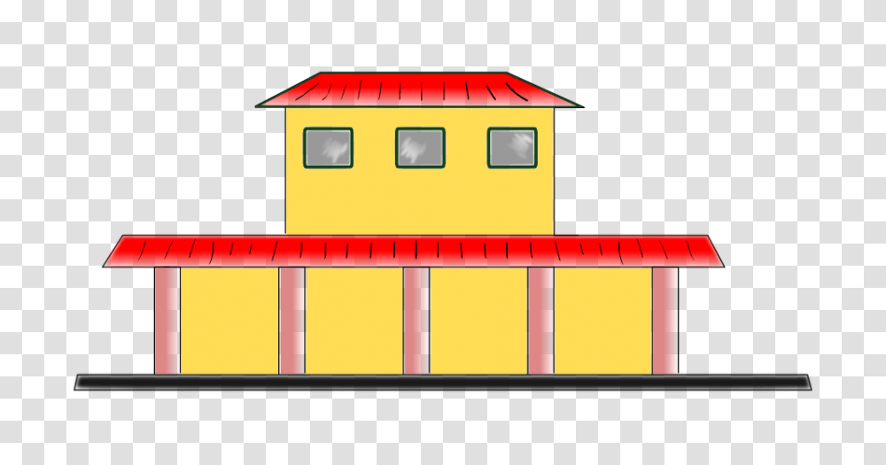 Train Station Clipart Animated, Pac Man, Plan, Plot, Diagram Transparent Png