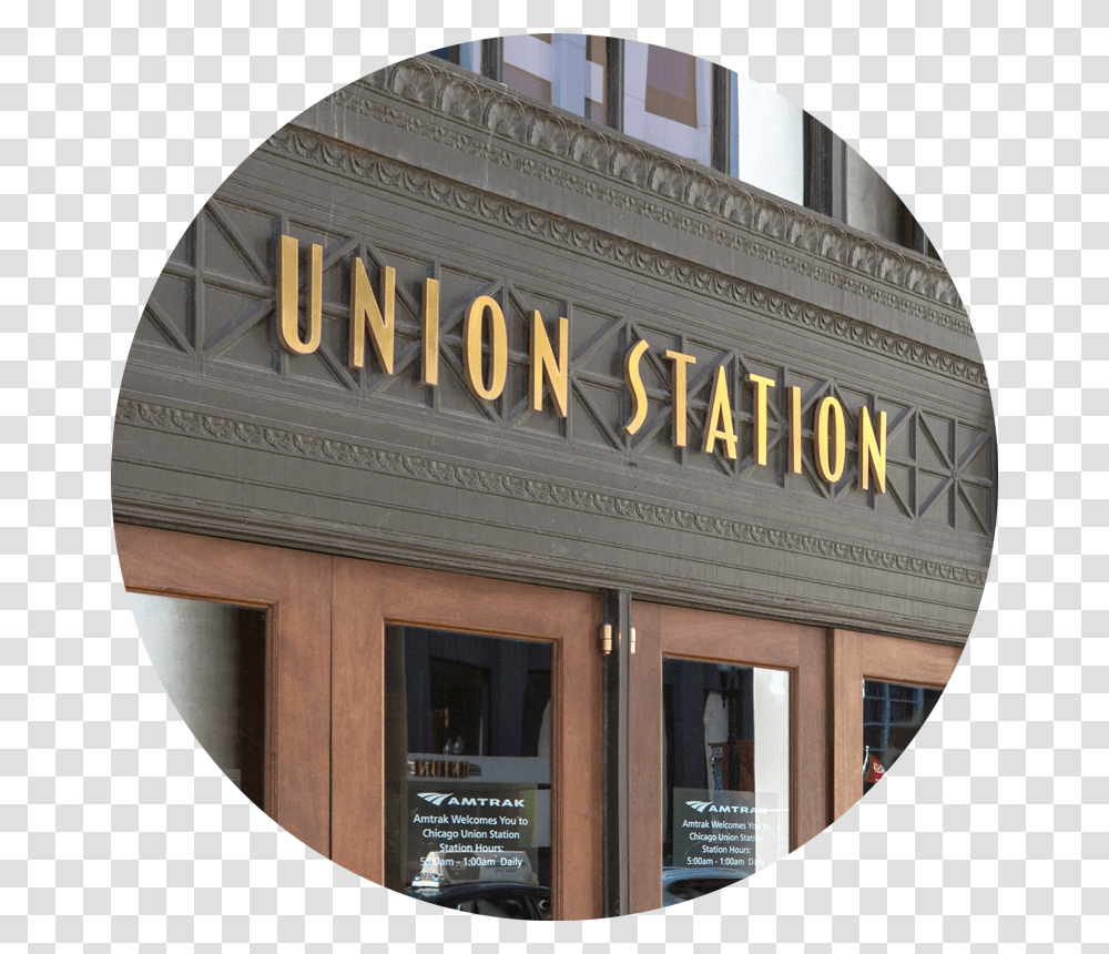 Train Station In Chicago, Postal Office, Person, Building, Indoors Transparent Png