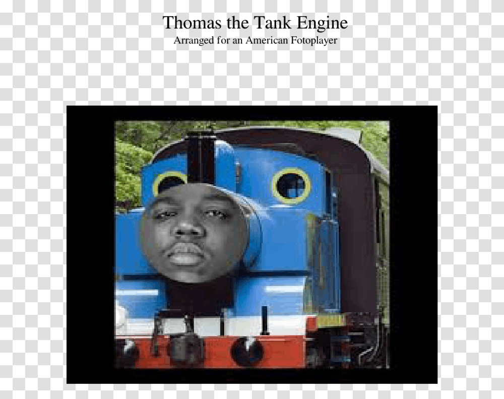 Train Thomas Edison The Tank Engine, Locomotive, Vehicle, Transportation, Railway Transparent Png