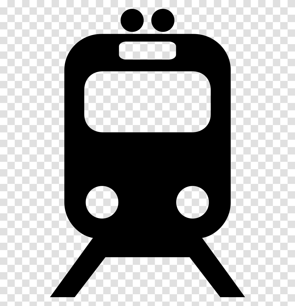 Train Tickets Railway Station Map Symbol, Stencil Transparent Png